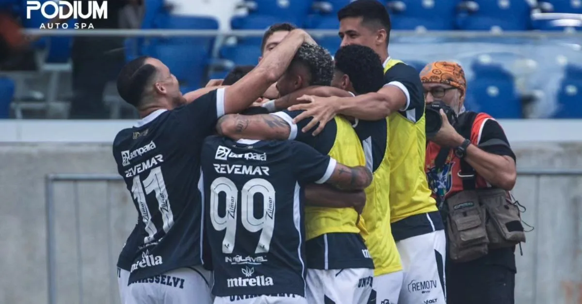 O Remo venceu o Coelho por 2 a 0. Foto: Samara Miranda/Remo