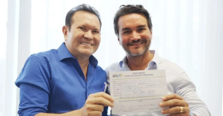 Ximbinha, 51, compartilhou nas redes sociais que se filiou a um partido político. Ex-marido de Joelma, o guitarrista anunciou sua filiação ao partido União Brasil. Foto: Divulgação