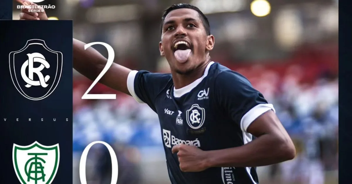 Pedro Rocha não só marcou um dos gols da vitória como foi peça fundamental no setor ofensivo do Remo.