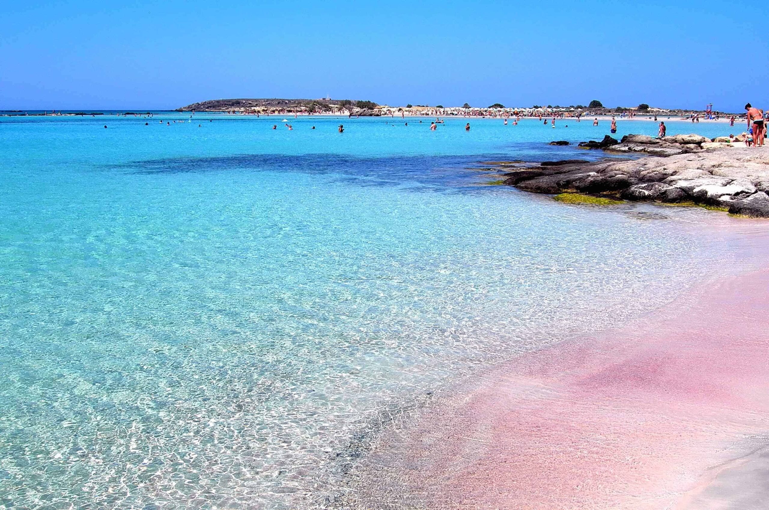 Praia de Elafonissi, Creta, Grécia