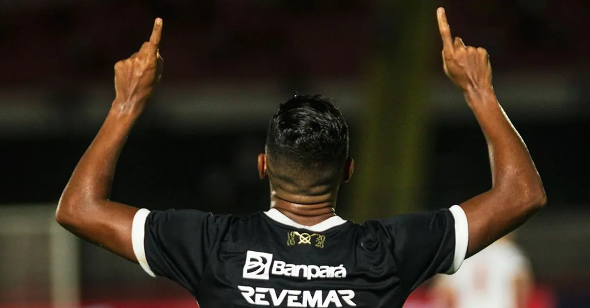 Pedro Rocha marcou um dos gols do Remo. Foto: Samara Miranda/Remo
