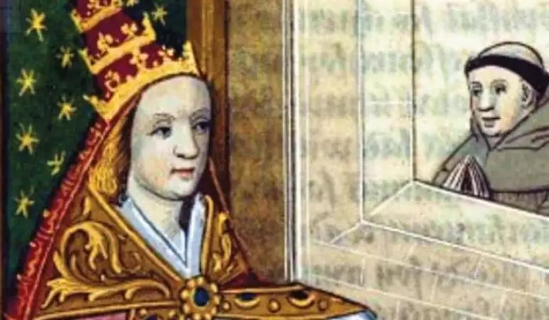 uma mulher teria conseguido se infiltrar na hierarquia da Igreja e assumido o trono papal por um breve período no século IX.