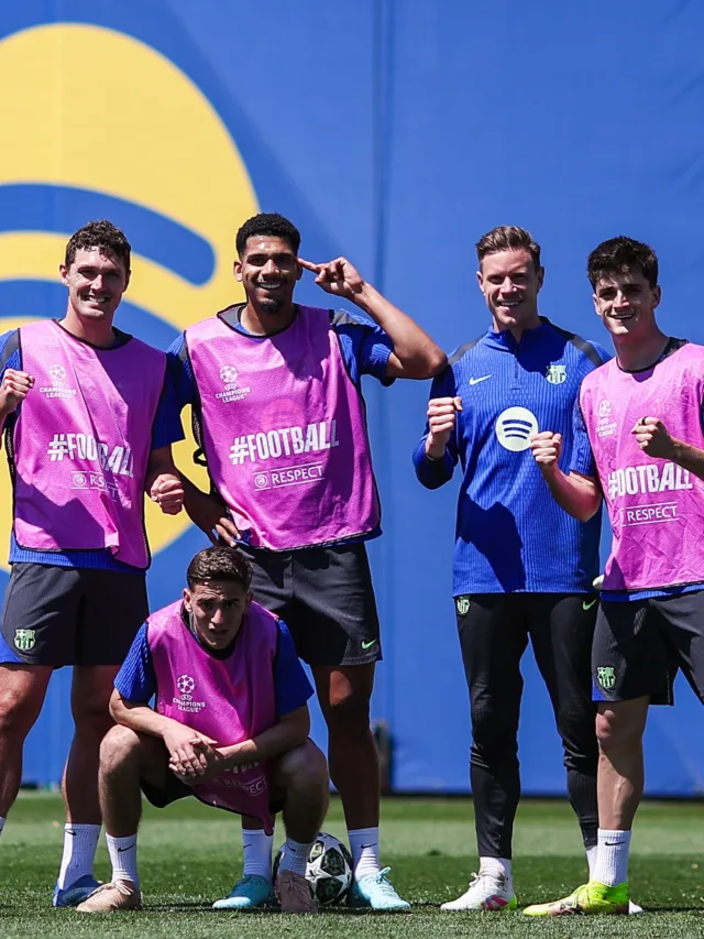 O Barcelona chega embalado pela recente conquista da Copa do Rei, vencendo o Real Madrid em um confronto que reforçou a confiança da equipe de Hansi Flick.