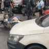 Um motociclista foi alvo de um ataque a tiros na tarde desta quarta-feira (15), no bairro da Sacramenta, em Belém.