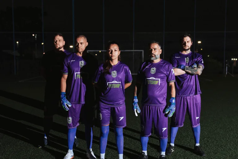 Bastidores das gravações da campanha "Vivendo Uma Vida Dupla" Foto: Divulgação/Goleiro de Aluguel