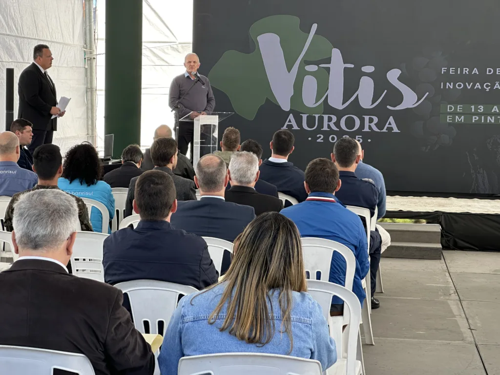 O presidente do Conselho de Administração da Cooperativa Vinícola Aurora, Renê Tonello