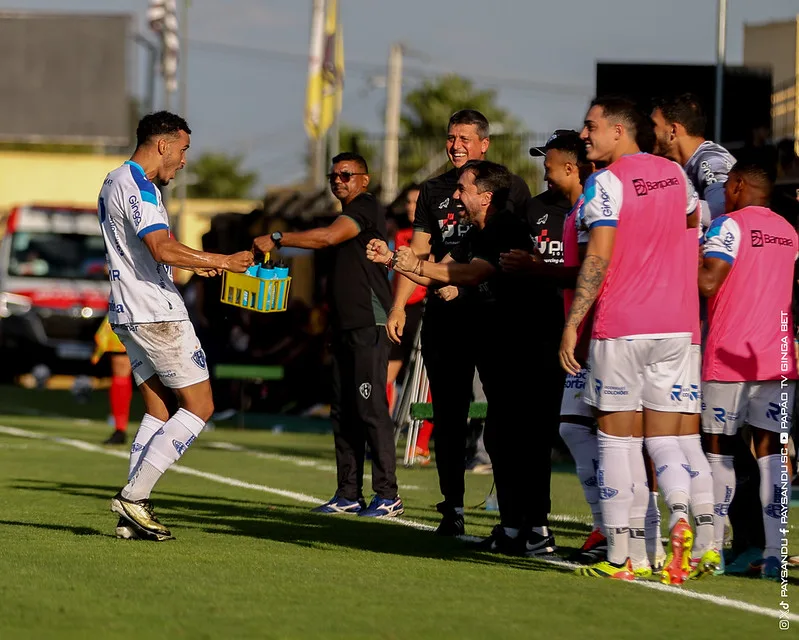 O Paysandu segue sem vencer na Série B do Campeonato Brasileiro e, após a derrota por 3 a 1 para o Novorizontino neste domingo (25). Foto: Jorge Luís Totti/Paysandu