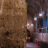 Escavações na Igreja do Santo Sepulcro, em Jerusalém. - (crédito: Reprodução/Instagram )
