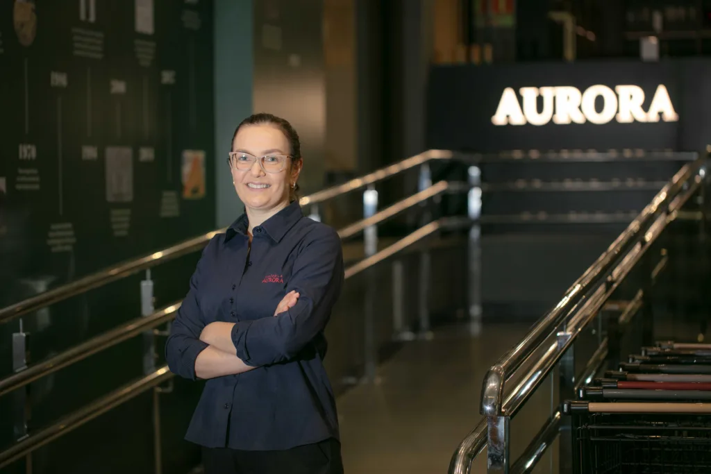 A gerente de turismo da Aurora, Ana Maria De Paris Possamai