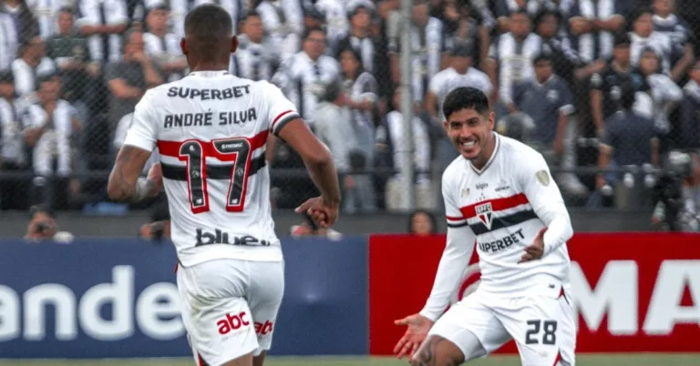 O São Paulo venceu o Alianza Lima (PER) por 2 a 0 na noite desta terça-feira (06). Foto: Divulgação
