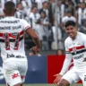 O São Paulo venceu o Alianza Lima (PER) por 2 a 0 na noite desta terça-feira (06). Foto: Divulgação