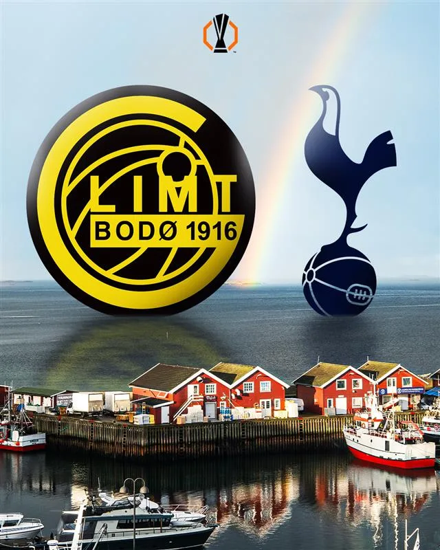 Bodo/Glimt busca reviravolta histórica diante do Tottenham na Noruega