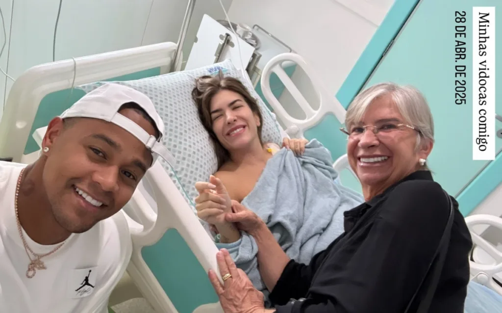 Influenciadora detalhou a recuperação nas redes sociais e cuidados de Léo Santana