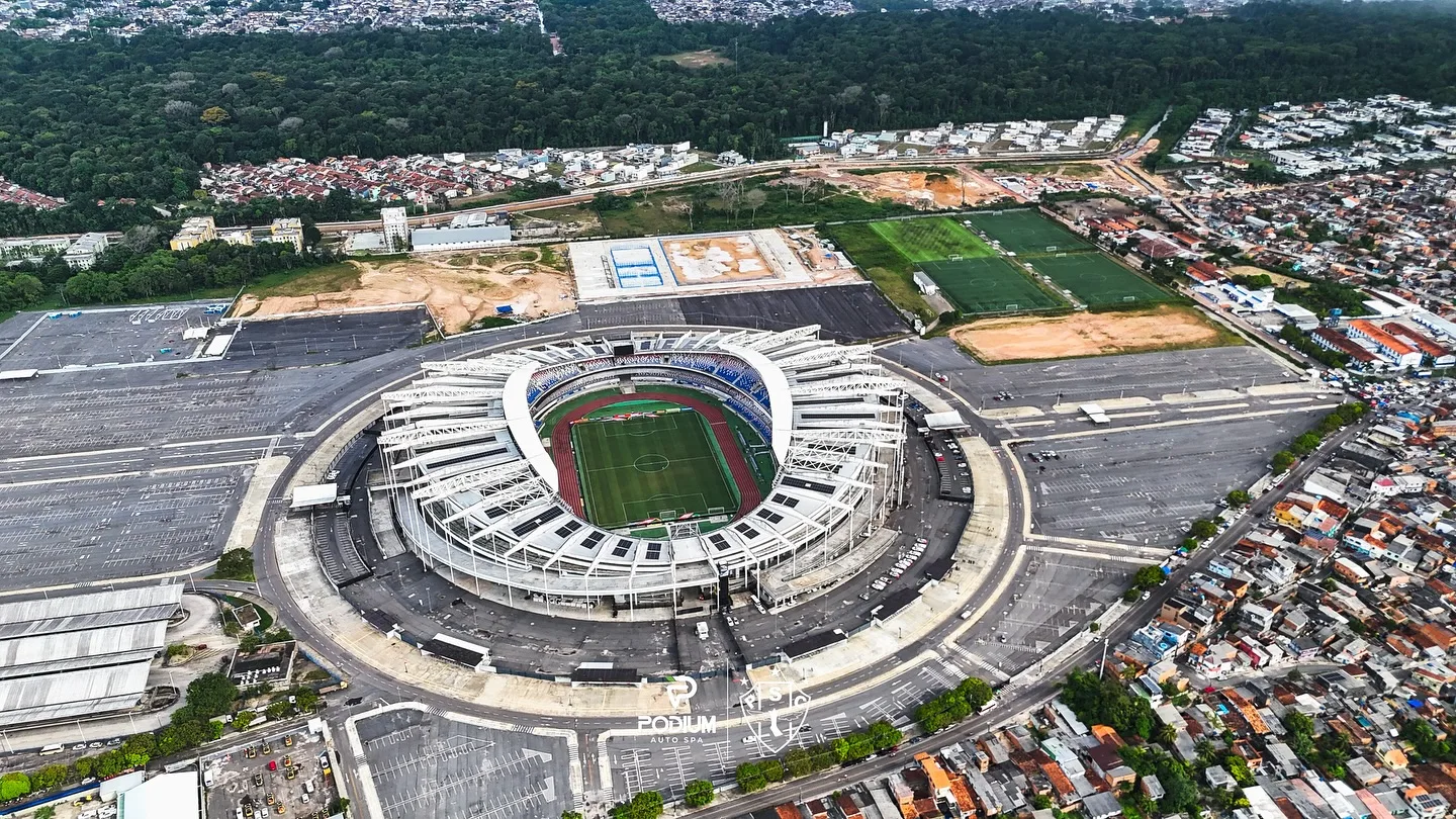 Governo do Pará fará audiência pública para concessão de “naming rights” de espaços icônicos, como o Mangueirão. Governo do Pará fará audiência pública para concessão de “naming rights” de espaços icônicos, como o Mangueirão.