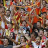 Torcida do Valencia. Foto: Divulgação