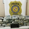 Operação resultou na prisão de dois suspeitos, apreensão de 32 quilos de maconha e de um veículo