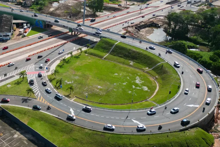 Um dia após a entrega, a nova estrutura em Ananindeua mostra resultados práticos no dia a dia de quem circula pela rodovia