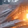 Na tarde desta sexta-feira (9), uma explosão de botijão de gás causou a destruição total de uma residência na ilha de Cotijuba, distrito de Belém.