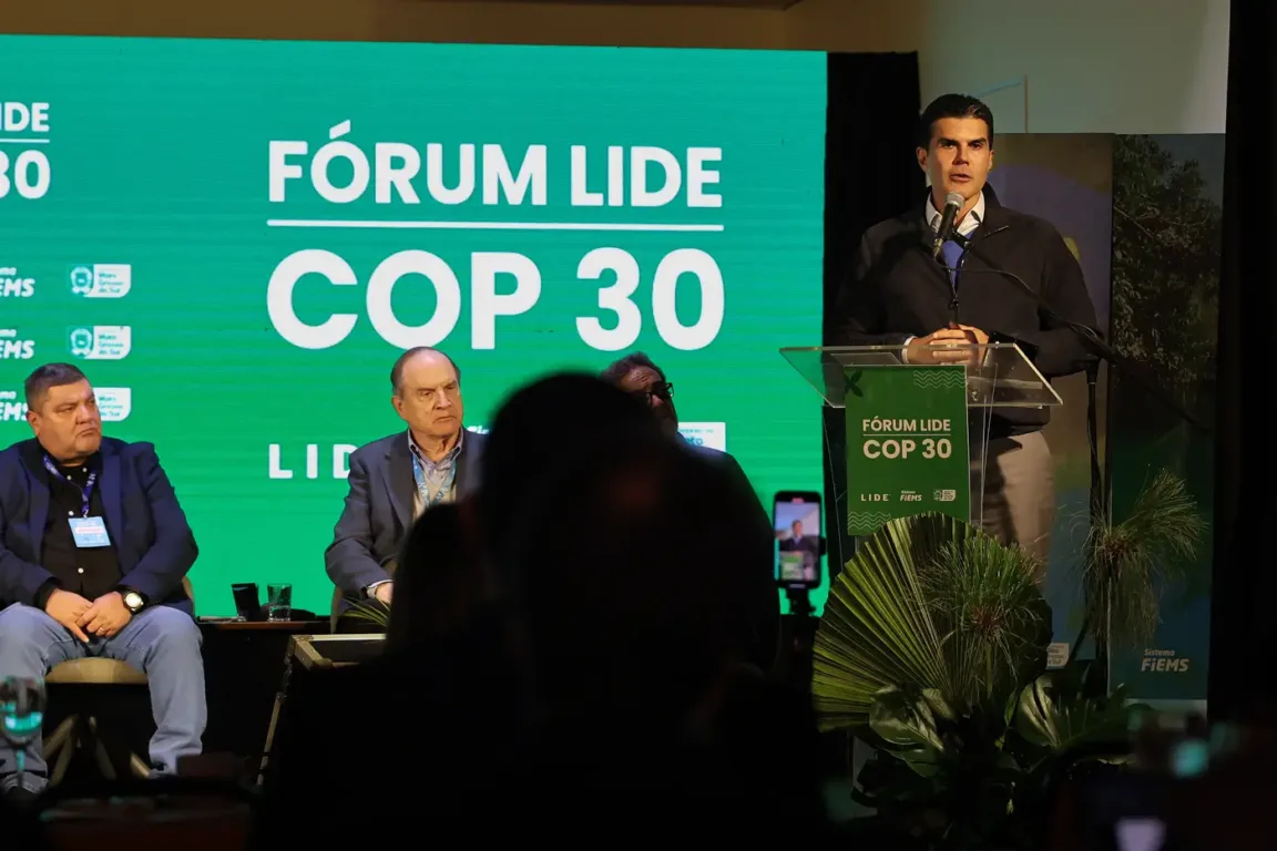 Governador participou de evento que reuniu líderes empresariais, especialistas e autoridades para debater o protagonismo do Brasil na conferência da ONU Governador participou de evento que reuniu líderes empresariais, especialistas e autoridades para debater o protagonismo do Brasil na conferência da ONU