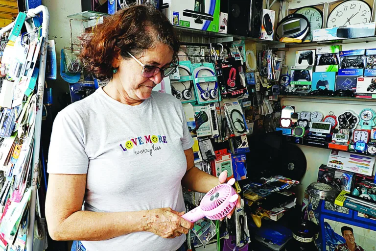 Calorão aquece venda de ventiladores e centrais de ar em Belém.