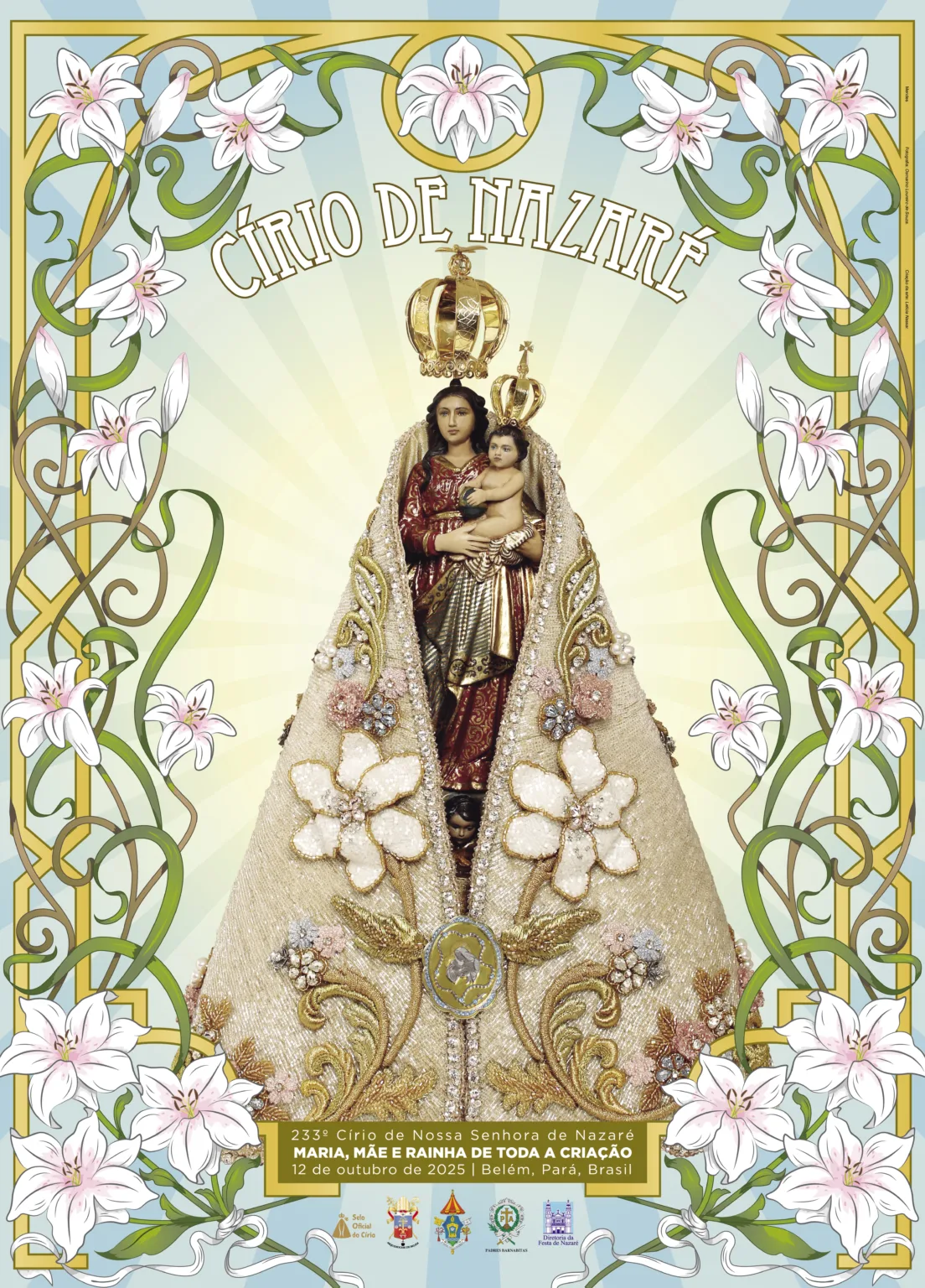 Na noite da última terça-feira, foi oficialmente lançado o cartaz do Círio de Nazaré 2025, uma das maiores manifestações religiosas do Brasil.
