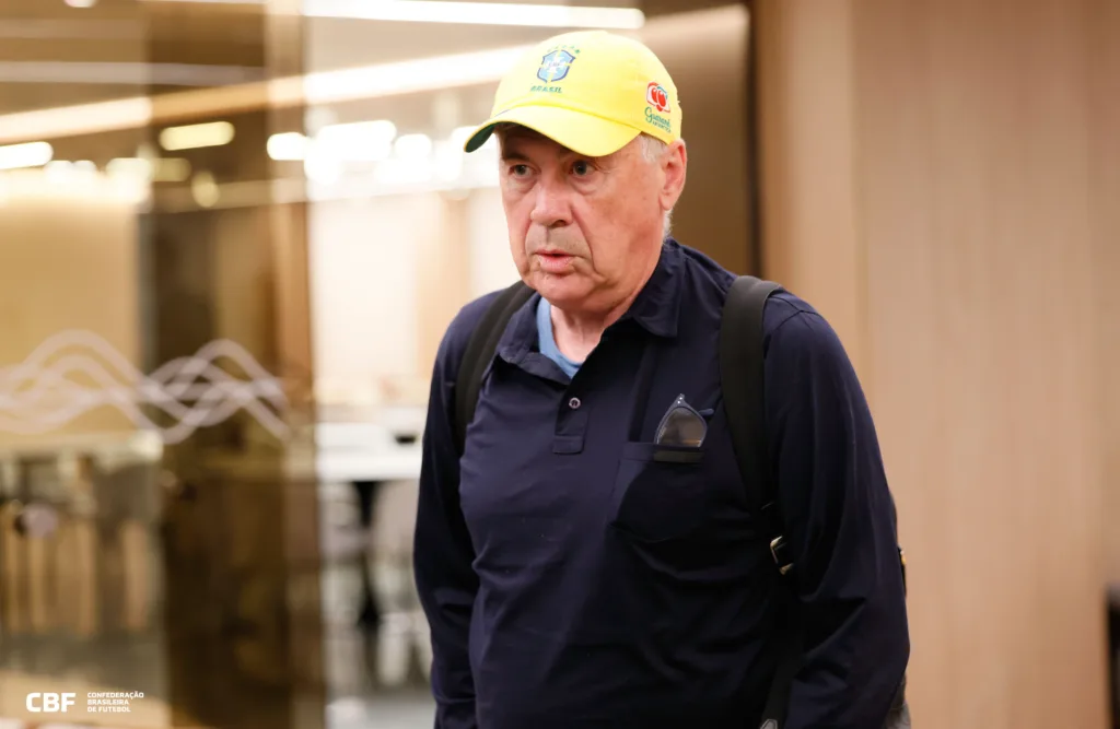 Ancelotti fez sua primeira convocação. Foto: CBF