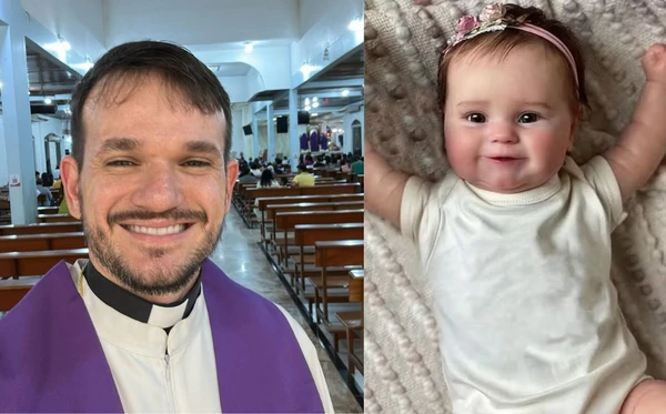 O padre paraense e influenciador digital Patrick Fernandes causou polêmica nas redes sociais ao criticar as chamadas “mães de bebês reborn”