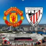 O tradicional Old Trafford, em Manchester, terá frente a frente o confronto entre Manchester United e Athletic Bilbao nesta quinta-feira (8), às 16h (de Brasília)