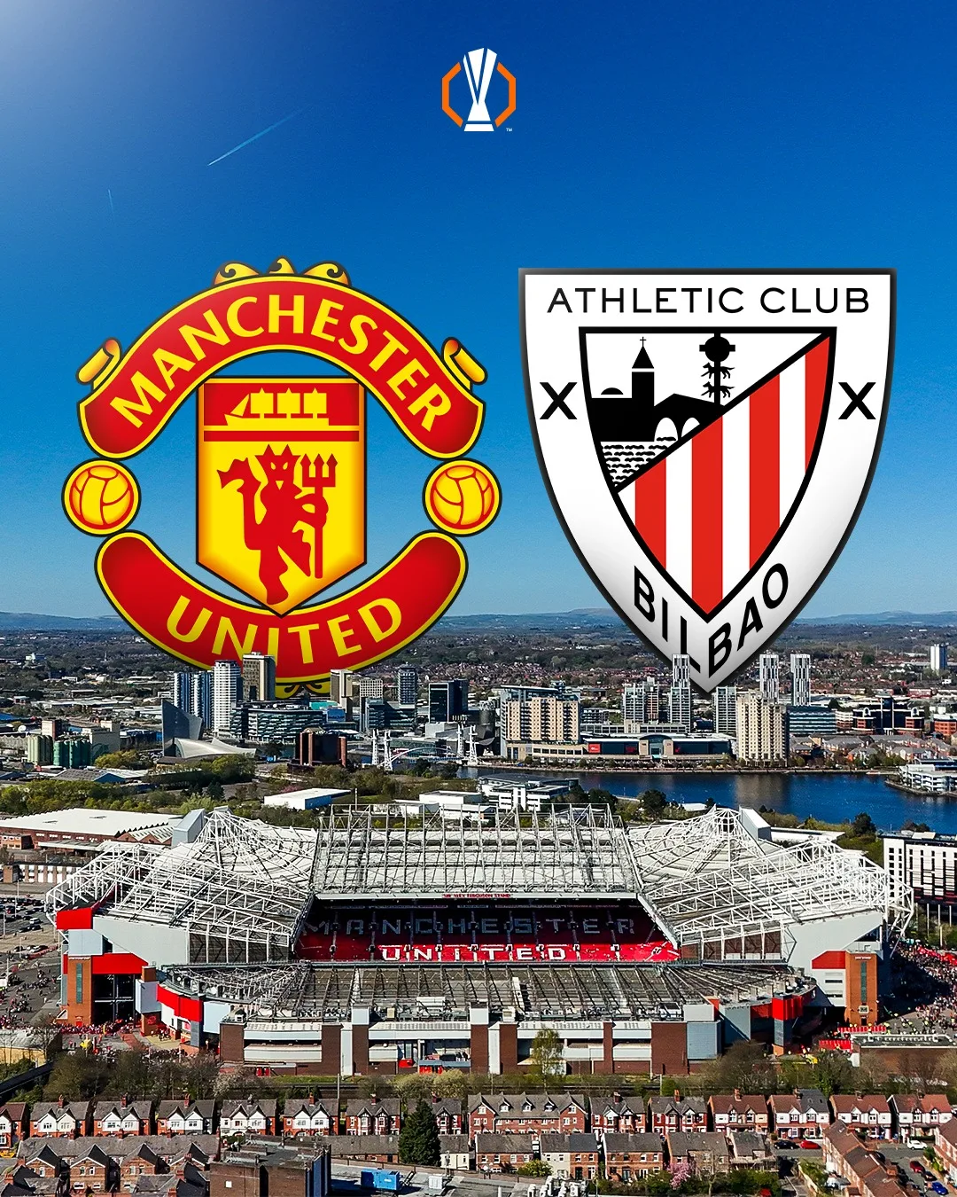O tradicional Old Trafford, em Manchester, terá frente a frente o confronto entre Manchester United e Athletic Bilbao nesta quinta-feira (8), às 16h (de Brasília) O tradicional Old Trafford, em Manchester, terá frente a frente o confronto entre Manchester United e Athletic Bilbao nesta quinta-feira (8), às 16h (de Brasília)