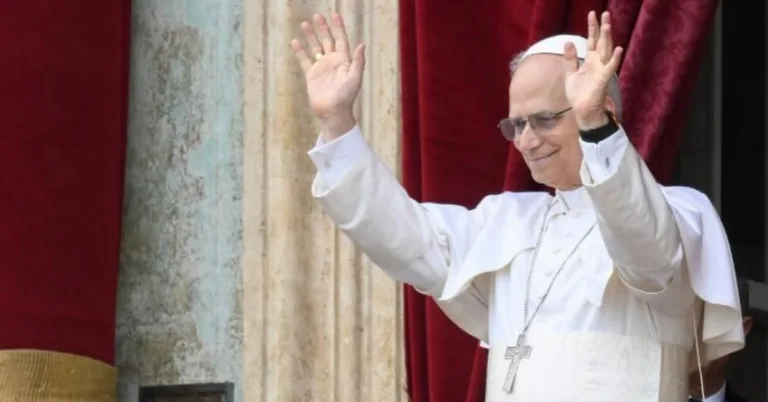 O papa Leão 14 recebeu nesta segunda (12) jornalistas e convidados em um audiência na Sala Paulo 6º, no Vaticano.