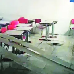 Péssimas condições de escolas têm aumentado a insatisfação de pais de alunos

 FOTO: reprodução/redes sociais