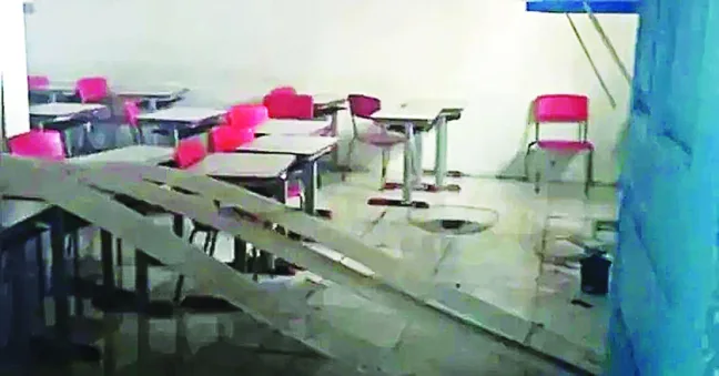 Péssimas condições de escolas têm aumentado a insatisfação de pais de alunos

 FOTO: reprodução/redes sociais