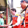 Acompanhado de técnicos dos ministérios das Cidades e da Integração e Desenvolvimento Regional, o ministro Jader Filho conversou com moradores