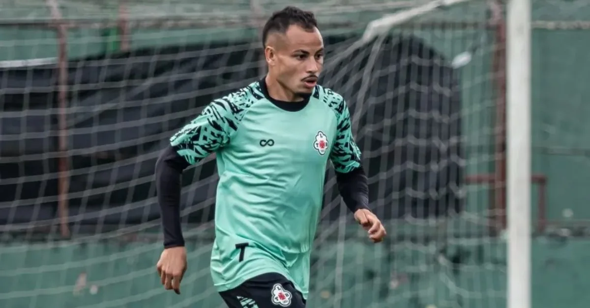 Jayme carrega a esperança lusa por mais gols, hoje - Foto: William Pereira/Tuna