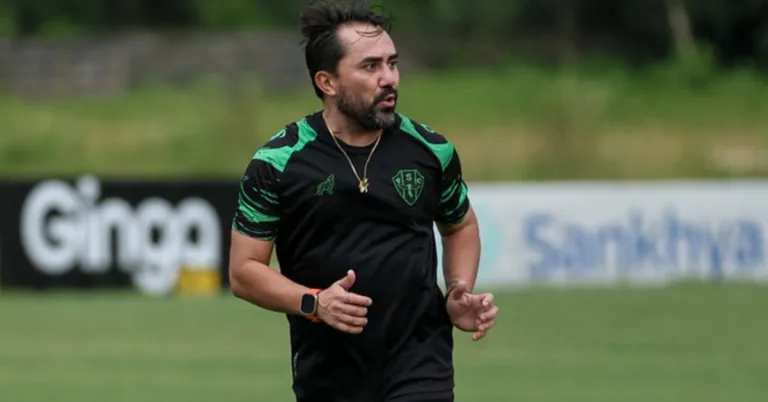 Técnico do Paysandu confia na vidada. Foto: Jorge Luís Totti/Paysandu