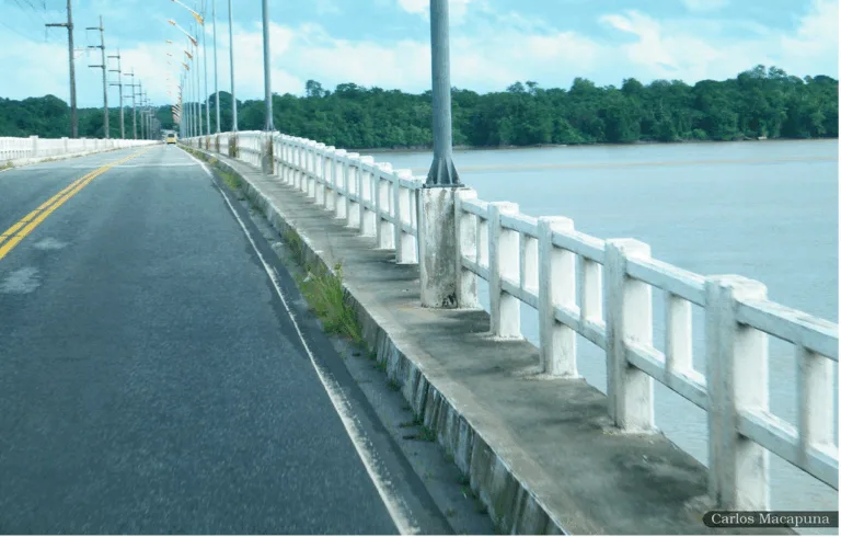 A ponte, construída há quase 50 anos, é de responsabilidade do Governo do Estado.