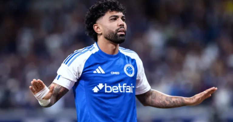 Gabigol marcou contra o ex-clube. Foto: Gustavo Aleixo/Cruzeiro