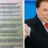 Filhas descobrem carta de Silvio Santos com segredos do sucesso