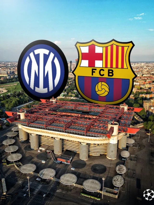 O Estádio San Siro será o centro das atenções do futebol europeu nesta terça-feira (6), às 16h (de Brasília), quando Internazionale e Barcelona entram em campo