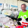 Aos 71 anos de idade, Lourdes Santos da Costa tem orgulho da trajetória construída há 14 anos como catadora.