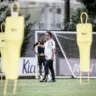 Cléber Xavier, ex-auxiliar de Tite, é o novo técnico do Peixe. Foto: Santos FC