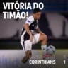 O Corinthians venceu o Racing-URU por 1 a 0 no Estádio Centenário, e segue com chances de classificação.