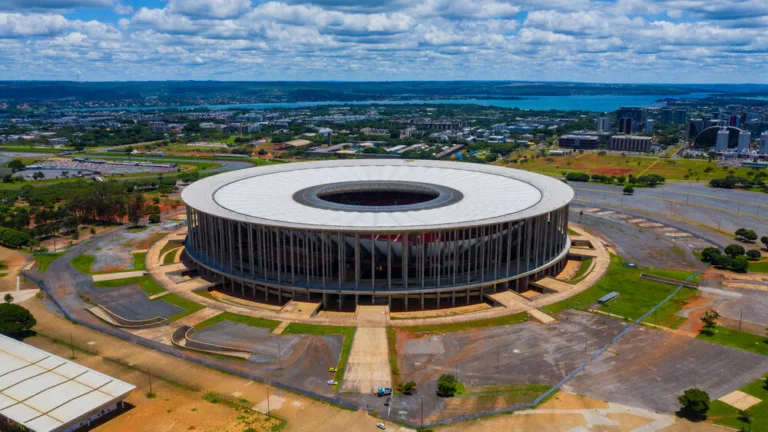 Estádio Mané Garrincha. Foto: Divulgação