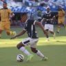 Uma cabeçada certeira de Pavani, aos 19 minutos de jogo, deu ao Remo a vitória sobre o Amazonas e a liderança provisória da Série B.