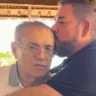 O empresário com o filho, ex-prefeito Eslon Martins. Foto: Divulgação
