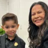Léo e dona Ruth. Foto: Redes sociais