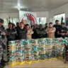 Neste domingo (11), uma operação integrada das forças de segurança pública do Estado do Pará resultou na apreensão de 510,2 quilos de drogas no rio Tajapuru