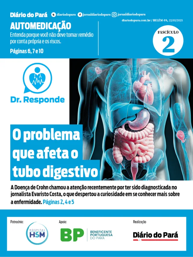 A série "Dr. Responde" publica nesta quinta-feira, 21, o segundo fascículo do especial “Intestino em Alerta – O que seu corpo está tentando dizer”.
