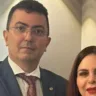 Alexandre Tourinho e Ana Maria Magalhães, presidente da AMPEP