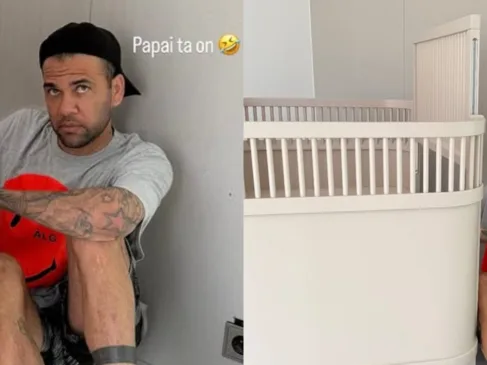 Daniel Alves e Joana Sanz estão se preparando para a chegada do primeiro filho do casal. Entre os preparativos típicos da nova fase, a montagem do quarto do bebê